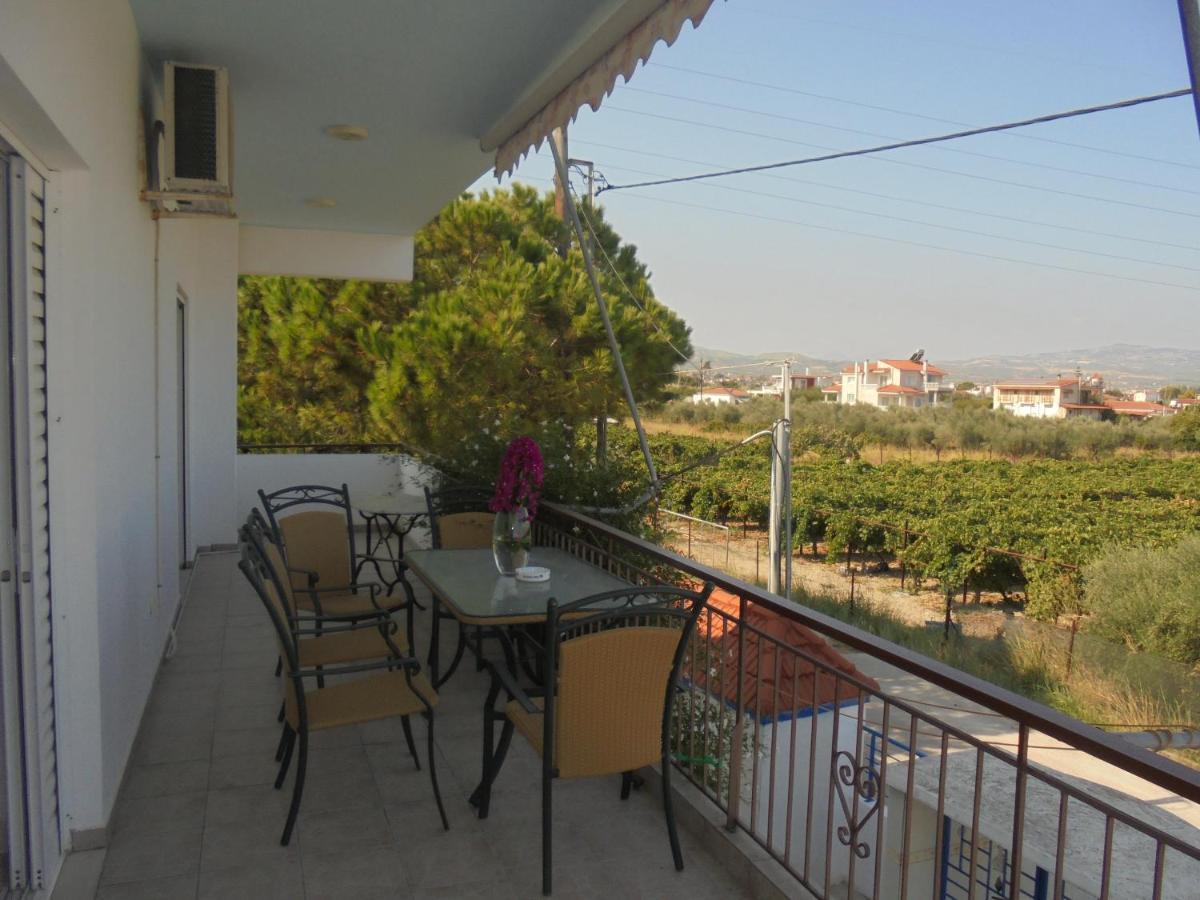 Ferienwohnung Kostas Family House Káto Ássos Exterior foto